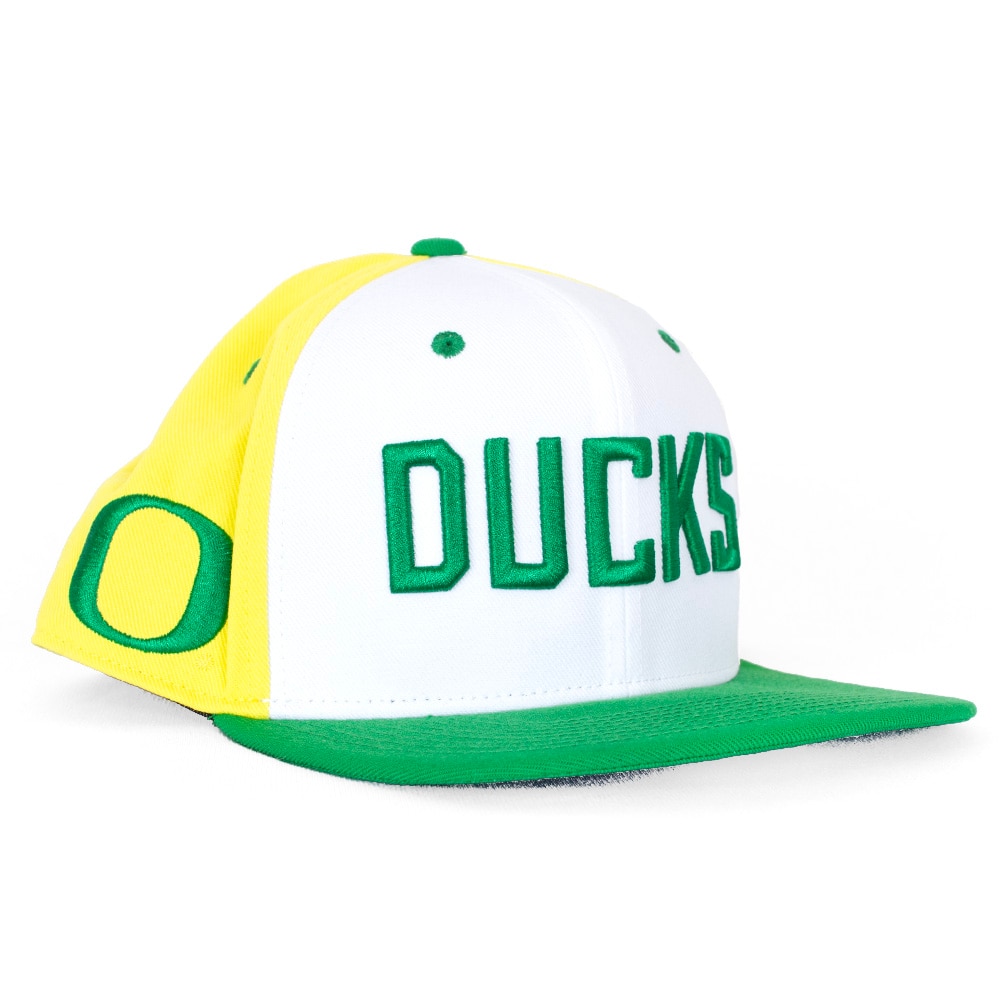 Classic Oregon O, Nike, Green, Flatbill, Performance/Dri-FIT, Accessories, Unisex, Twill, Snapback, Adjustable, Hat, 856251
